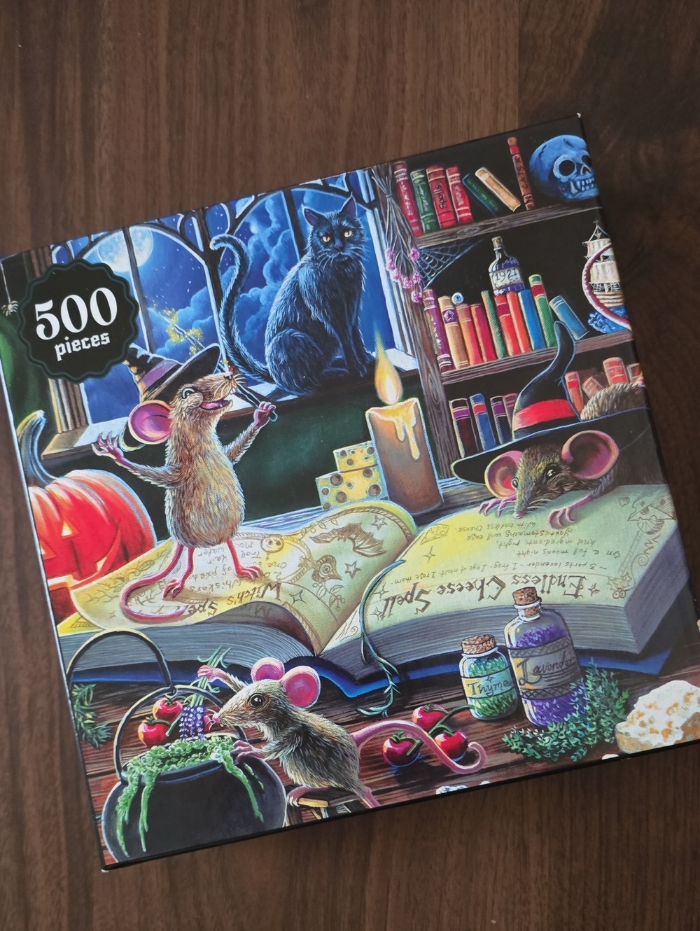 RoseArt Mischievous Mice 500 Piece Puzzle